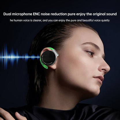 TWS-F2 Wireless Bluetooth 5.2 Wireless Earphone Stereo Sound Noise Reduction Low Delay Sports Running Headset with Charging Case