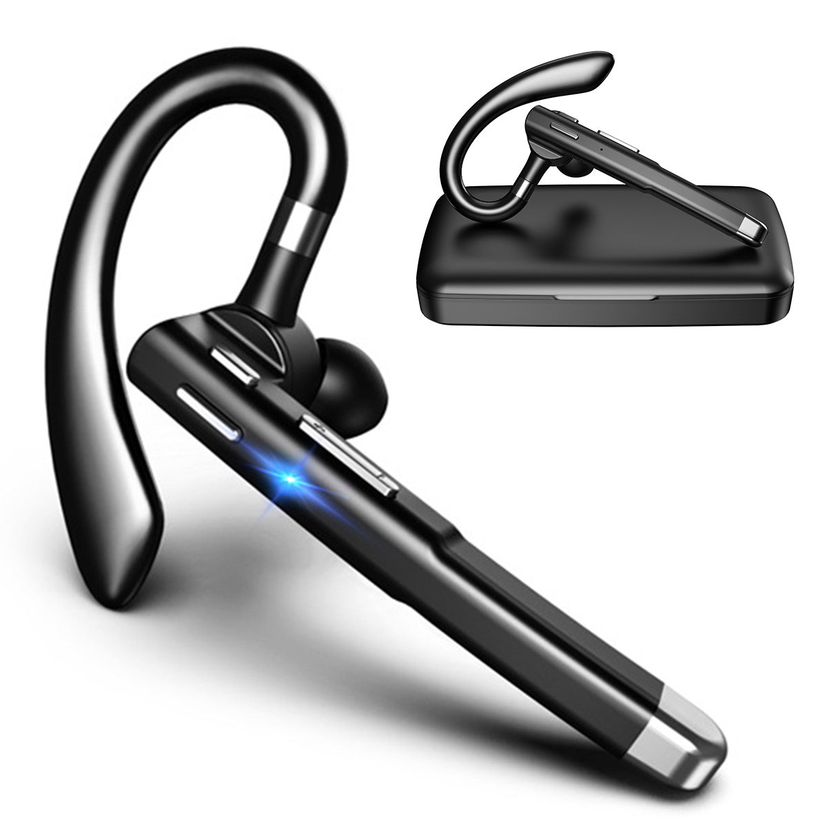 YYK520 Gen2 Business Single Ear Wireless Earhook Bluetooth Headset ENC