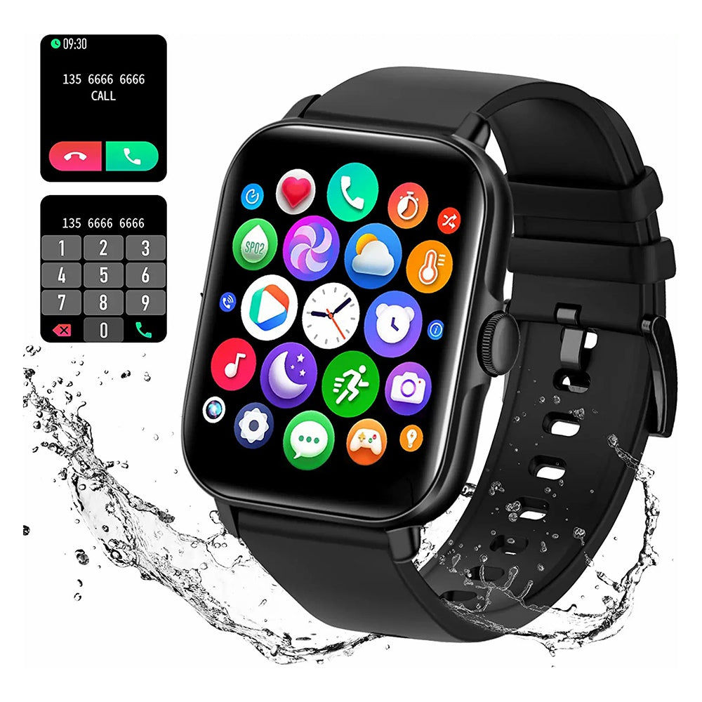 H13 Square Screen Bluetooth Call Sports Watch Heart Rate Sleep Monitoring Smart Wristband