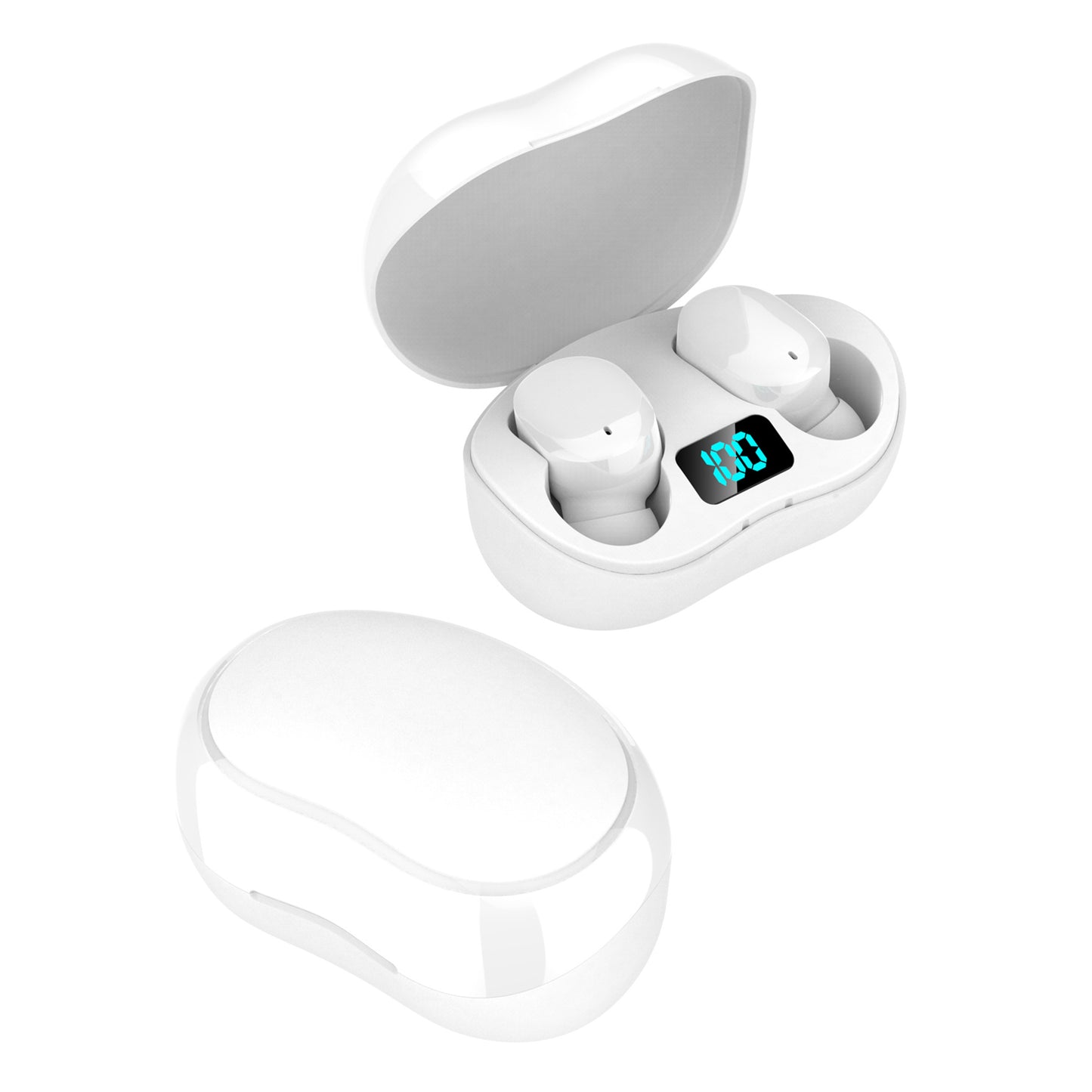 E8S Mini Bluetooth Wireless Earphone HiFi Sound Headset Sports Headphone with Charging Case