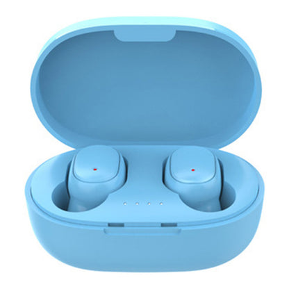 A6S Wireless Bluetooth Headset Mini Binaural In-Ear Music Headphones Noise Reduction TWS Earbuds with Charging Case