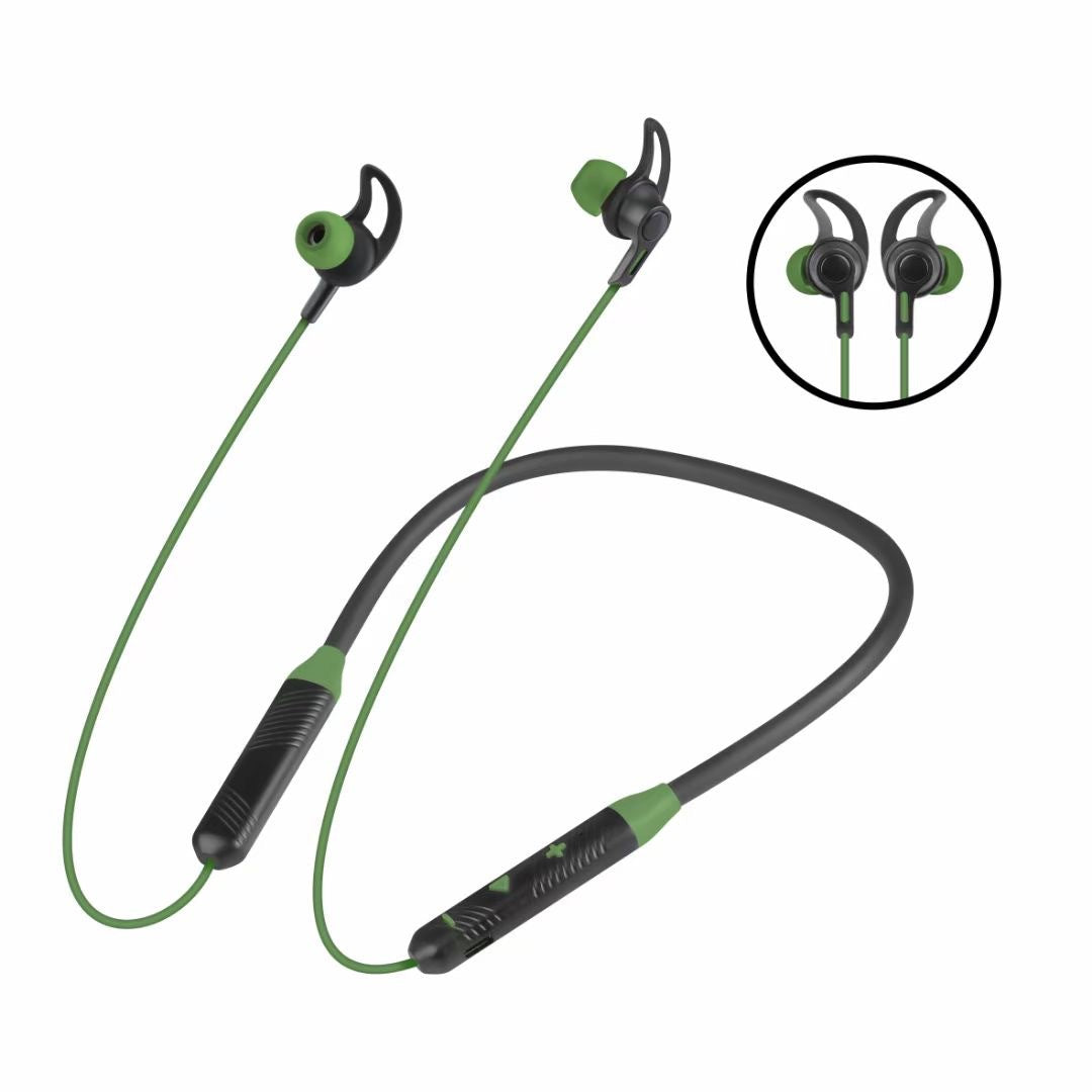 Bluetooth Neck Headset Magnetic Sports Earbuds Neck-Mounted Music Headphones Support IPX7 Waterproof for Better Workouts