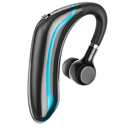 M70 Touch Control Bluetooth 5.0 Single Ear Headphone Business Style Wireless Headset Ear-Hook Earphone CVC Noise Cancelling Headphone