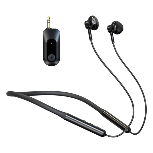 MP018 2.4G Wireless Neckband In-ear Earphone Singing Recording Monitoring Noise-cancelling HiFi Sound Headset