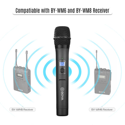 BOYA BY-WHM8 Pro 48-channel UHF Wireless Handheld Microphone