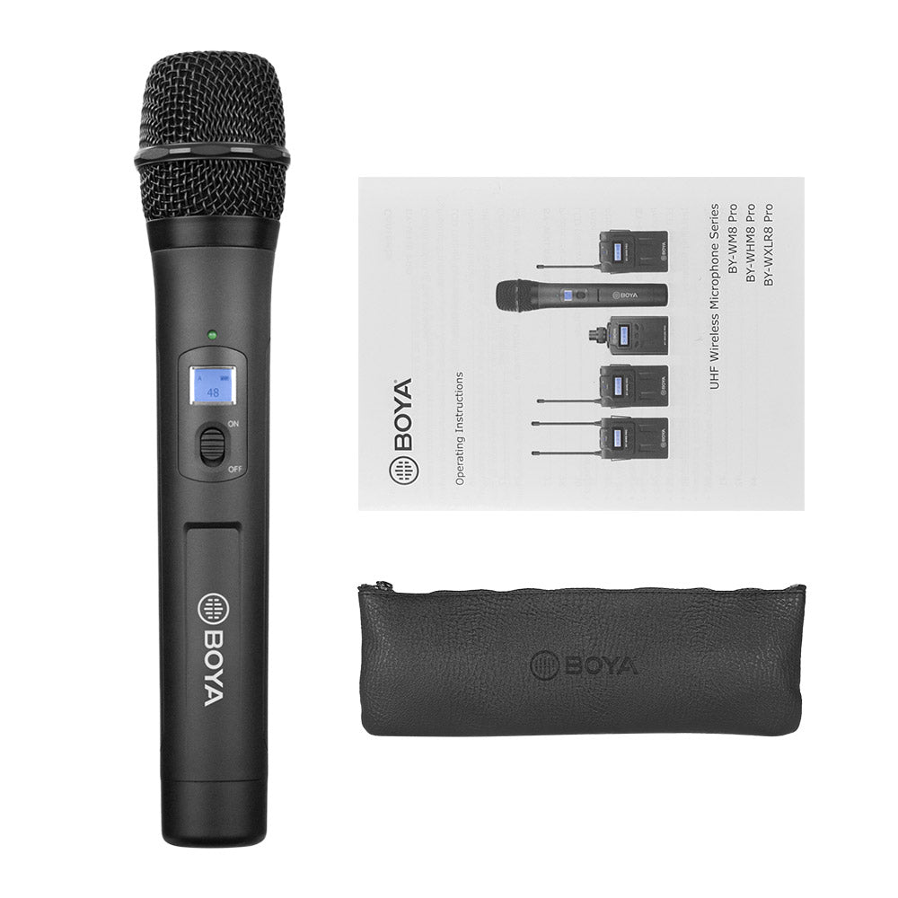 BOYA BY-WHM8 Pro 48-channel UHF Wireless Handheld Microphone