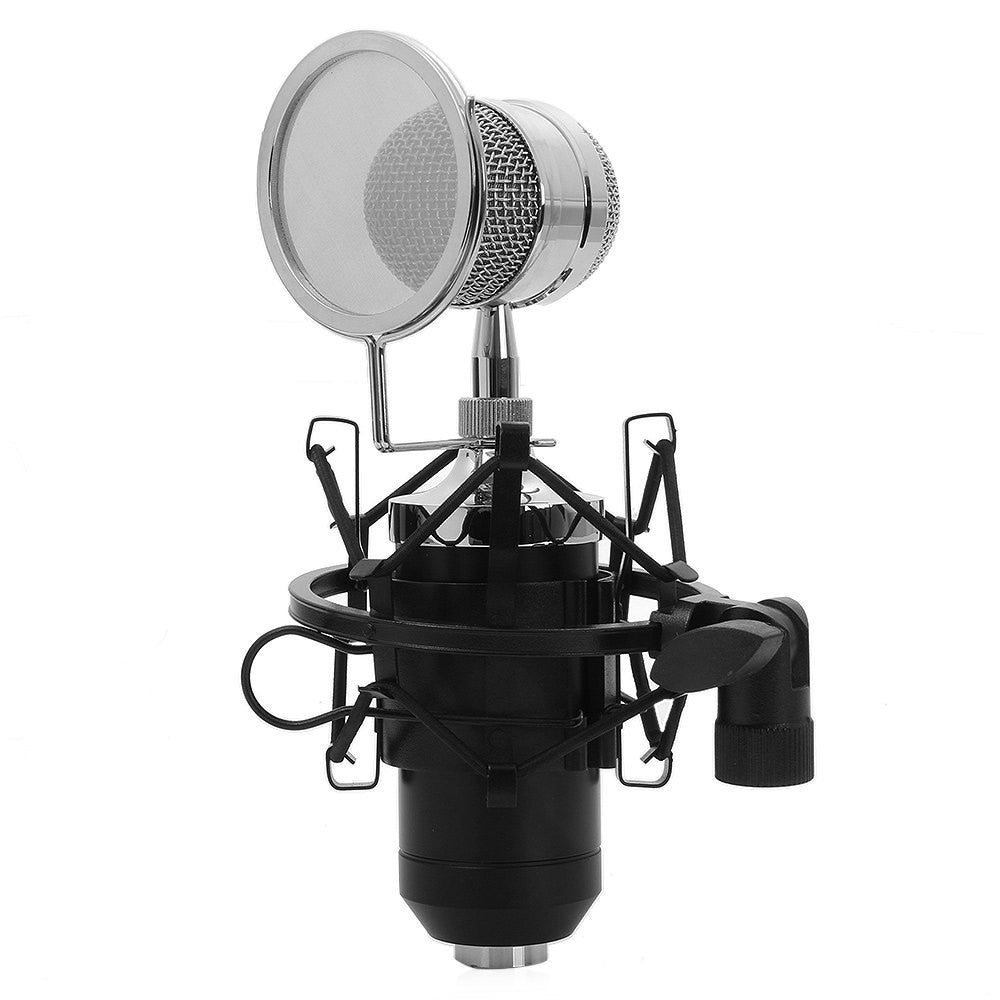 BM-8000 Condenser Microphone 3.5mm Wired Karaoke Recording Computer Microphone