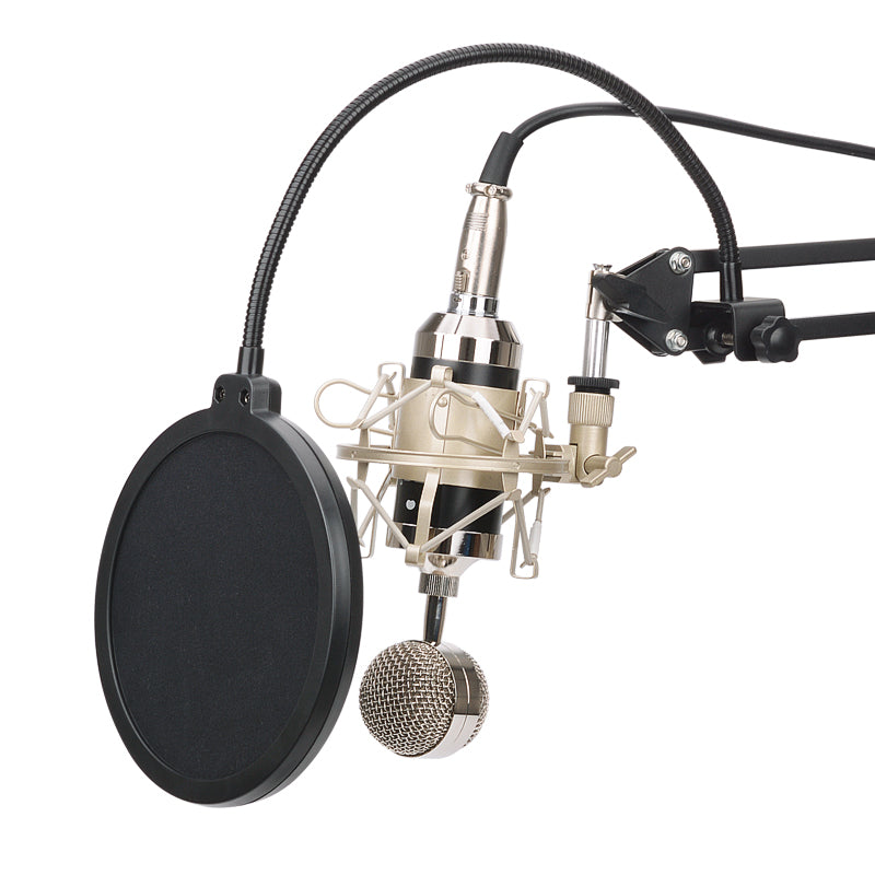 BM-3000 Condenser Microphone Kit Professional Vocal Studio Recording Mic for Streaming Chatting