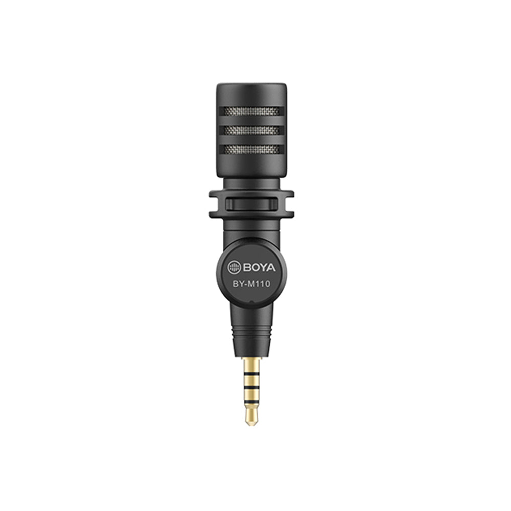BOYA BY-M110 3.5MM TRRS Output Mini Microphone