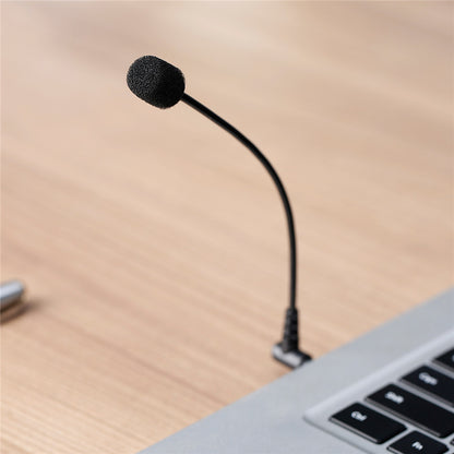 BOYA BY-UM4 Omnidirectional Condenser Microphone Mini 3.5mm Jack Flexible Mic for PC Computer Laptop Smartphone