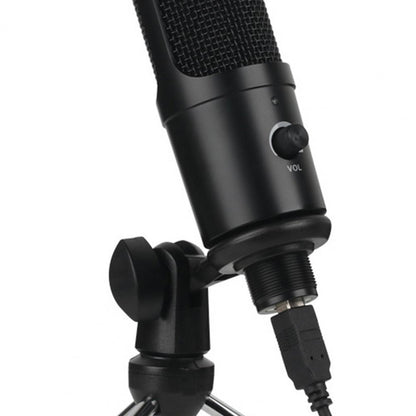 A6 USB Gaming Microphone Computer Condenser PC Mic with Tripod Stand for Streaming Podcasting Gaming Vocal Recording