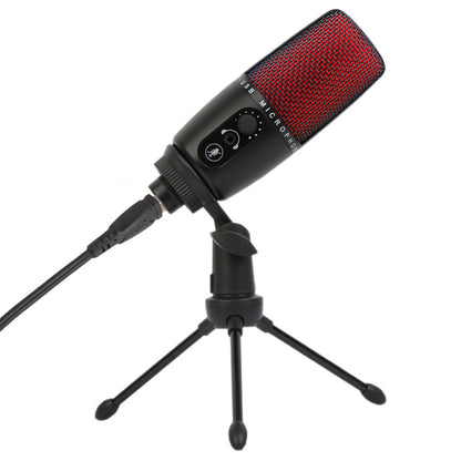 ME3 USB Wired Condenser Microphone Professional Mute Sensor Detail Oriented Mic for Recording/Singing/Teaching/Gaming/Live Broadcast