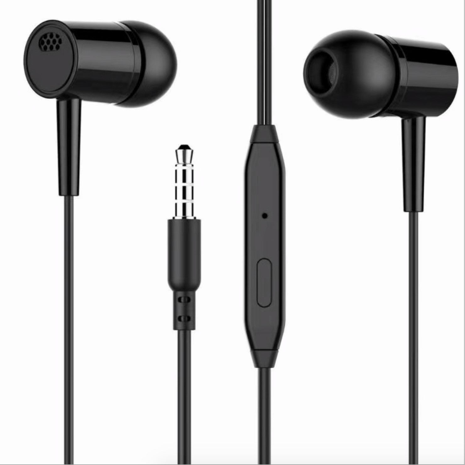 D21 In-ear with Microphone Corded Headset for Laptop PC iPad Mobile Phone