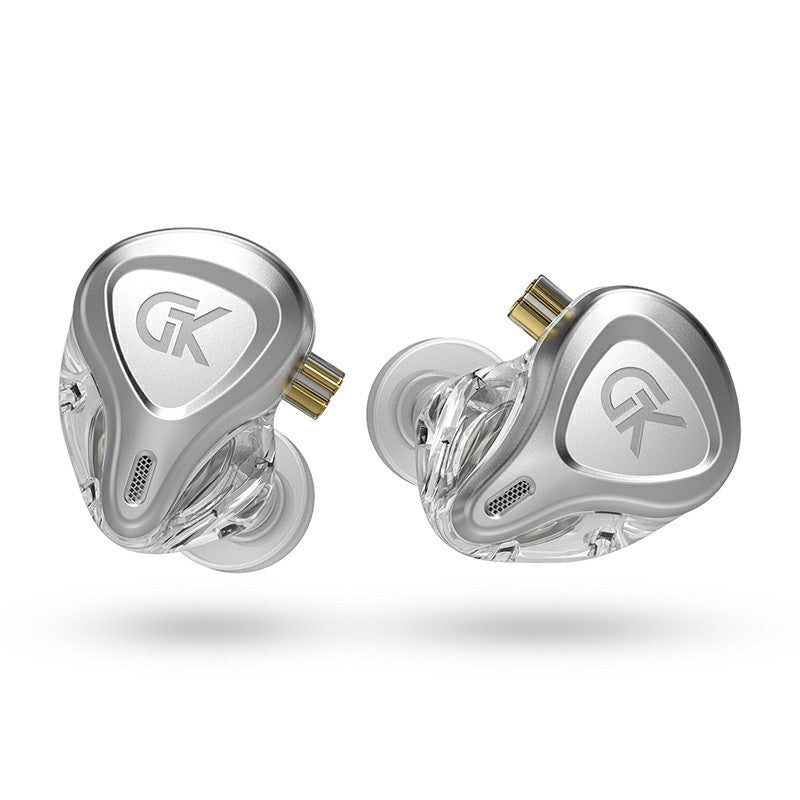 GK G5 [No Mic] Metal In-ear Headphones Bass HiFi Noise Canceling Earphones for Sports Gaming