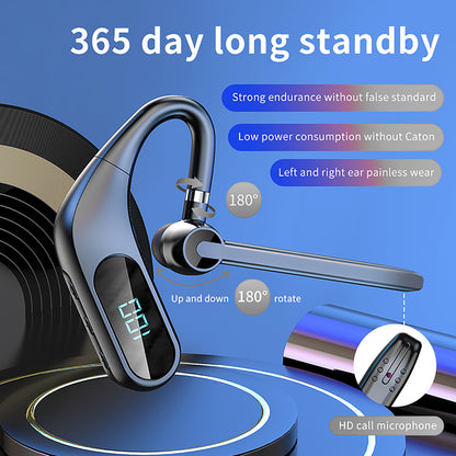 KJ12 Wireless Bluetooth Headphone Noise Reduction Hands-free Business Earphone