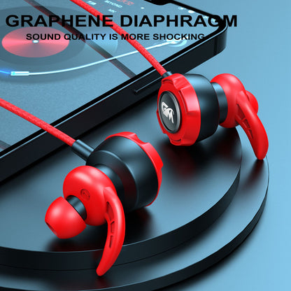 TF-3 HiFi Stereo Headset 3.5mm Wired E-Sports Gaming Music In-ear Earphone with Dual Microphone