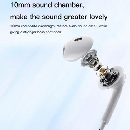 YESIDO YH39 3.5mm Wired Earphone Mobile Phone Laptop Wire Control Music Headset