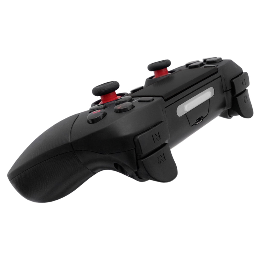 8718 Bluetooth 4.0 Game Controller with Telescopic Bracket Wireless Gamepad for iOS Android Smartphone Up to 6inches