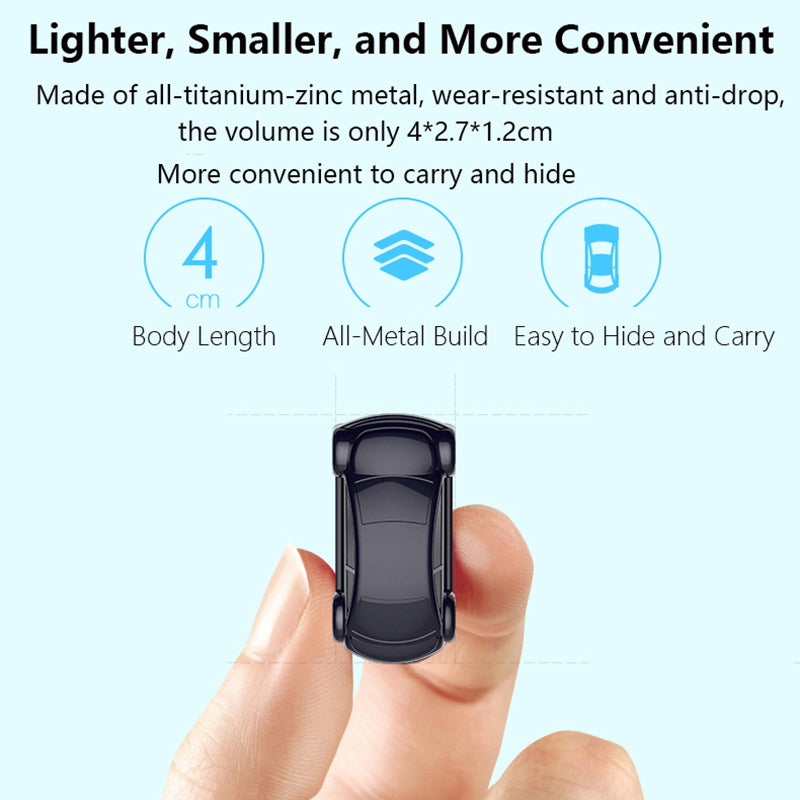 S21 Car Shaped 4G Voice Recorder Easy Concealing Audio Recorder Voice Activated Recording Device