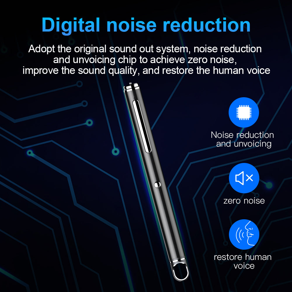 Q83 Voice Control Recorder Voice Recording Pen Device 16G Infrared Ray Indicator Light Voice Recorder