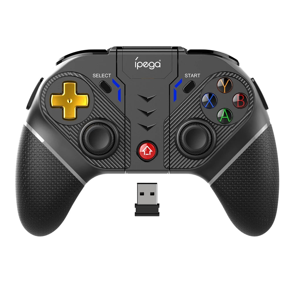 IPEGA PG-9218 Bluetooth Cordless Gamepad Wireless Game Controller with 2.4G Receiver Programmable Button for Nintendo Switch/PS3/PC