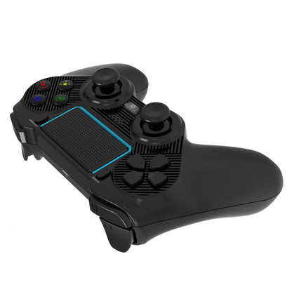 8957 Bluetooth Wireless Controller for PS4 Game Consoles Joystick Gamepad with LED Light/3.5mm Audio Port Support Dual Motor Dual Vibration