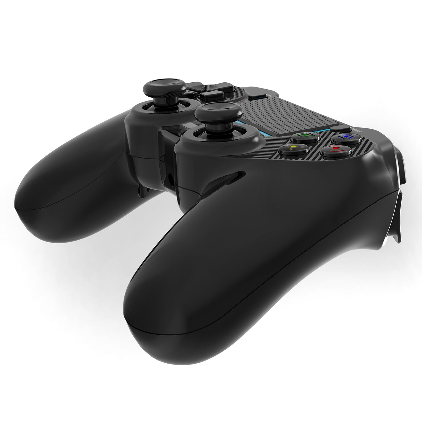 8957 Bluetooth Wireless Controller for PS4 Game Consoles Joystick Gamepad with LED Light/3.5mm Audio Port Support Dual Motor Dual Vibration