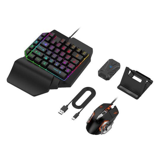 GAMWING MIXPRO Mobile Gaming Keyboard and Mouse Converter with Keyboard Mouse and Bracket