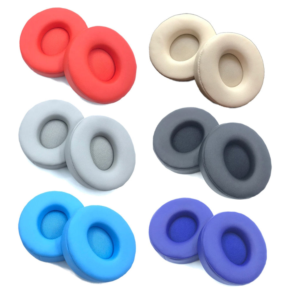 Leather Cushion Cover Foam Ear Pads for Beats Solo Pro Headphones, 1 Pair