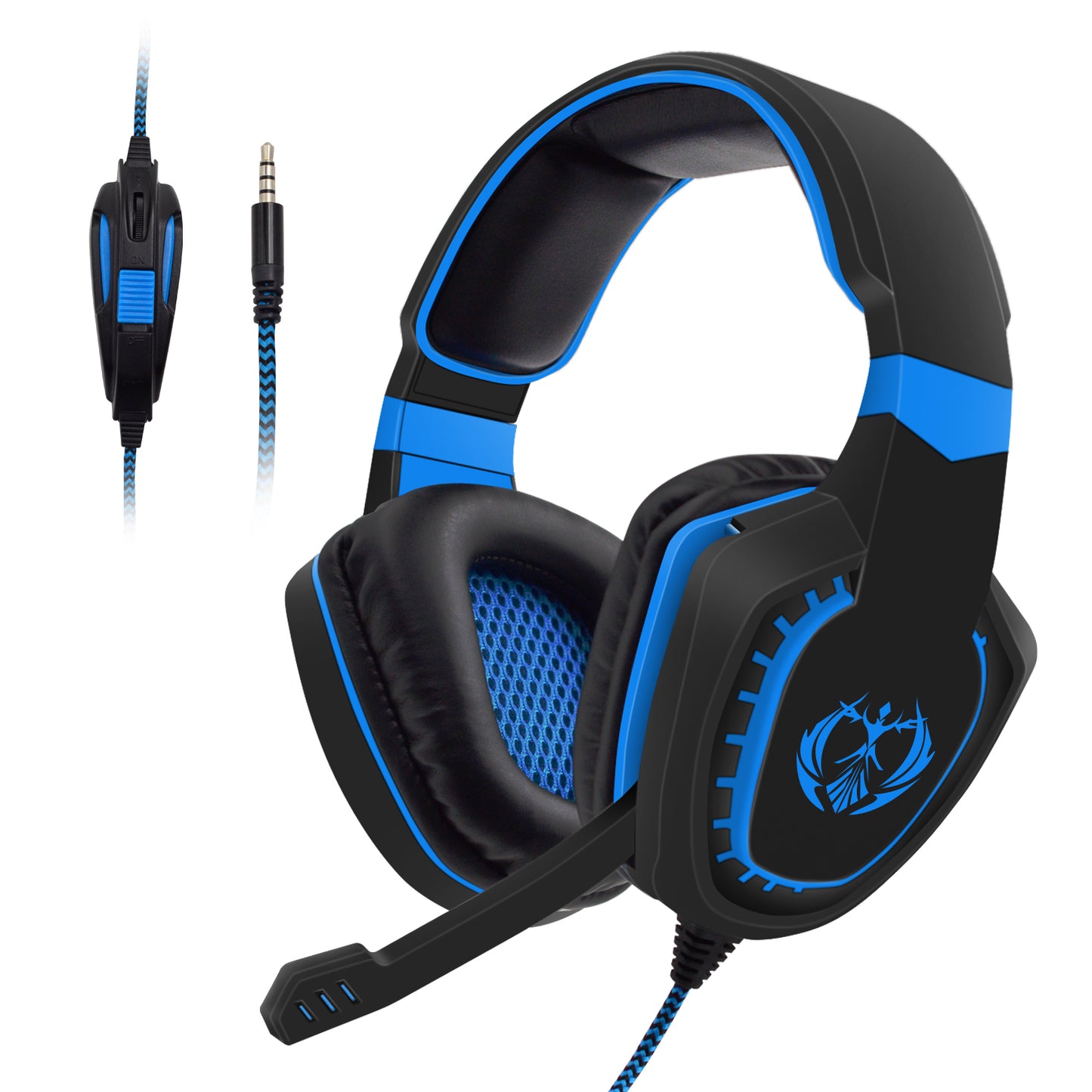 SADES AH-28 Wired Gaming Headphone Headset with Microphone Gamer PC Over Ear Earphone for Laptop