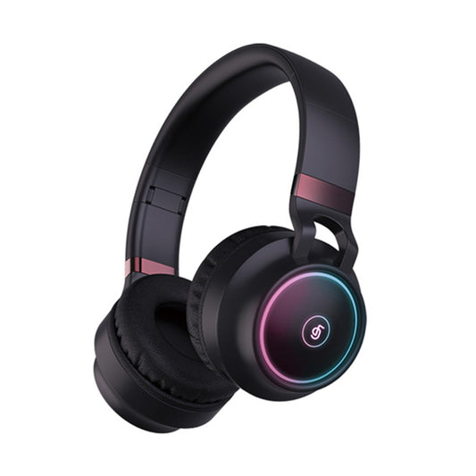 FINGERTIME RGB Light Bluetooth 5.0 Wireless Headphone HiFi Stereo AUX FM TF Music Gaming Headset 