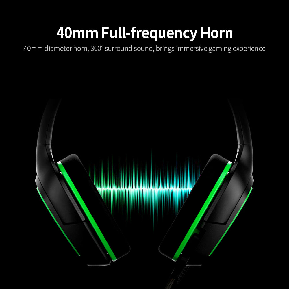 IPEGA PG-R006 Professional 3.5mm Wired Stereo Headset Music Gaming Headphone with Microphone for PS4 PC Phone