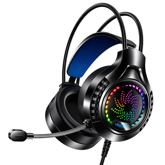 YINDAIO Q7 Deep Bass DTS 7.1 Surrounded Sound Colorful Light Wired Gaming Headphone with Microphone