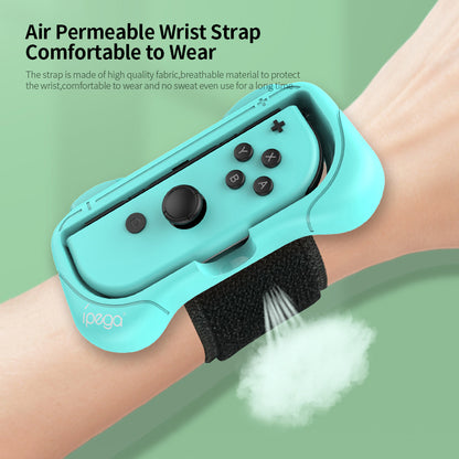 IPEGA PG-SW055 Breathable Wristband Adjustable Anti-slip Wrist Straps for Nintendo Switch Joy-Con Dance Games