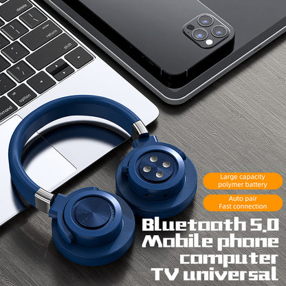 A51 Gaming Headset Bluetooth Audio Wireless Headphone with Microphone for PC Laptops HiFi Earphone Support USB Charging