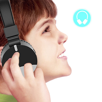 GORSUN GS-E86 Children Over-ear Bluetooth Headset Foldable Headphone with Audio Cable