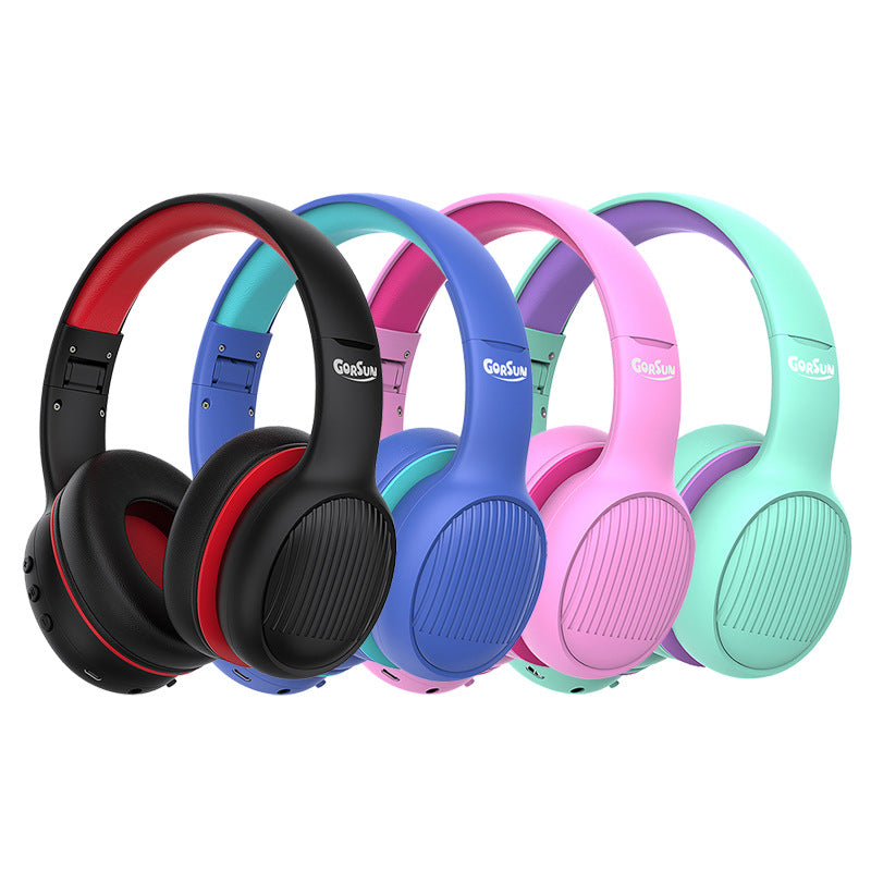 GORSUN E66 85 / 94dB Volume Limit Over-ear Bluetooth Headset Children Foldable Headphone