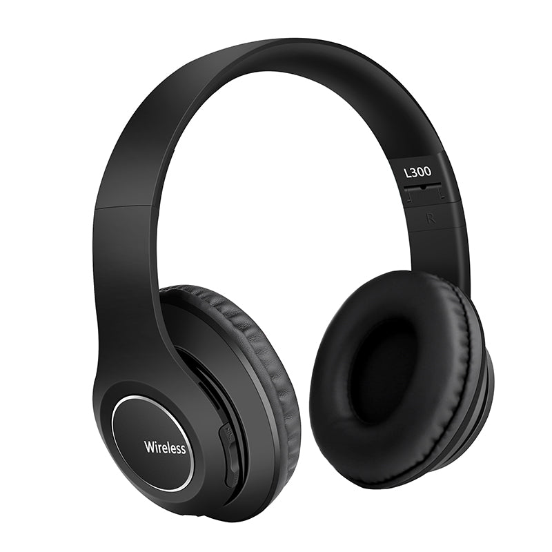 L300 Over-ear Wireless Headset Foldable Bluetooth 5.0 HiFi Stereo Sound Noise Cancelling Headphone