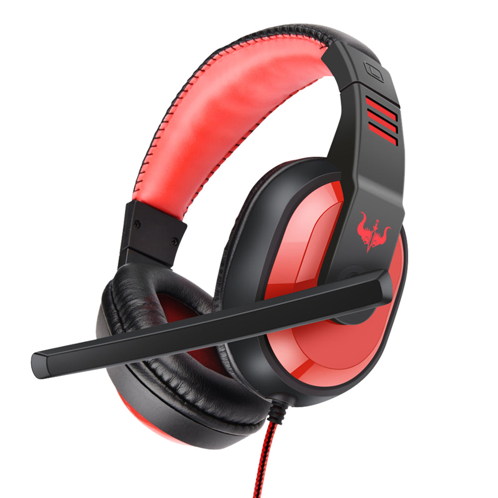 OVLENG OV-P7 Over-Ear Gaming Headphone Stereo Sound 3.5mm Wired PC E-sports No Delay Headset with Microphone