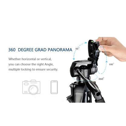 DIGIPOD TR462 62-Inch Extendable Aluminum Alloy Bracket DV Camera Holder Stand Tripod with Gimbal