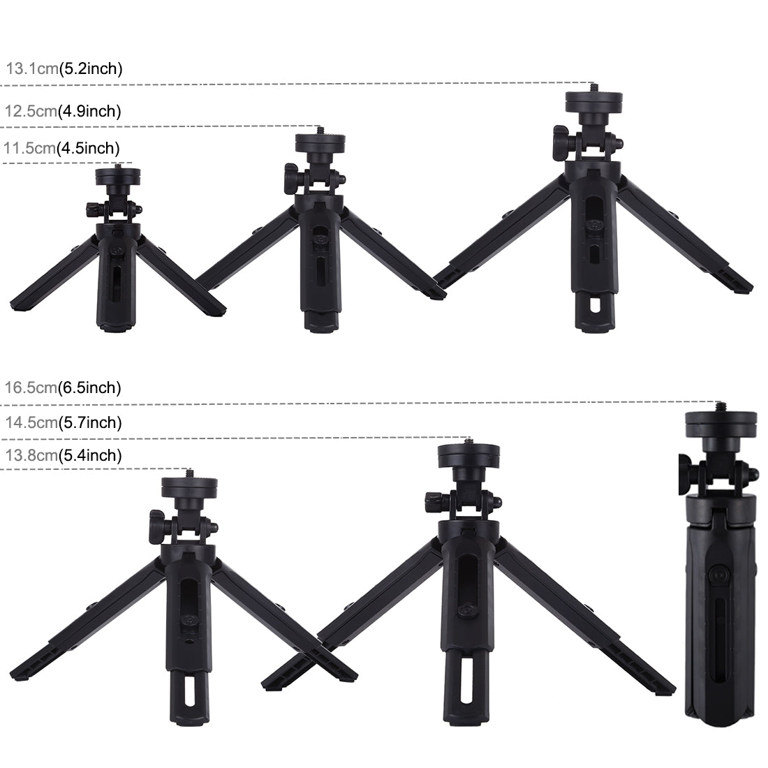 PULUZ PU409 Telescopic Adjustable Desktop Tripod Bracket