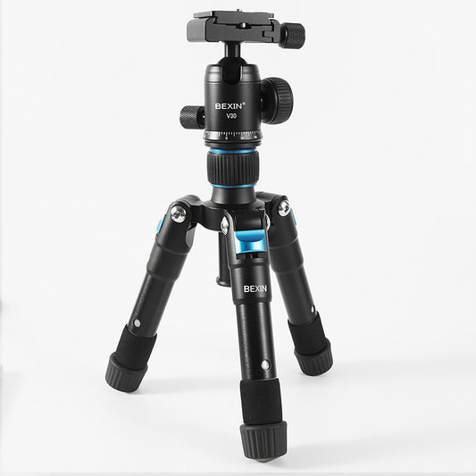 BEXIN MS08 Professional Tabletop Aluminum Alloy Photography Tripod for Phone Camera