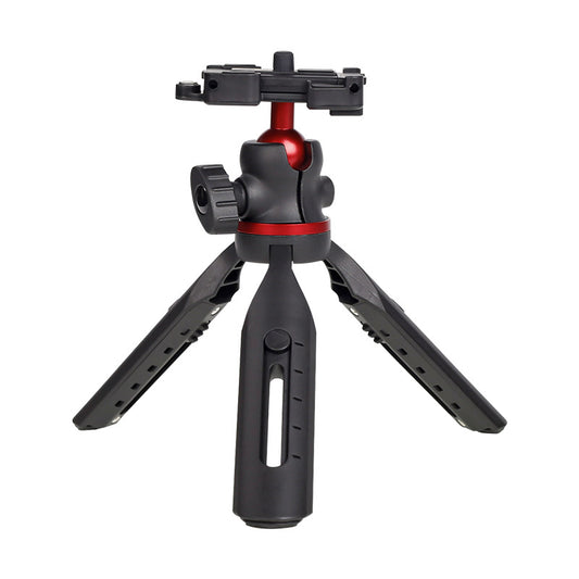 XILETU XBT1 Adjustable Height Mini Desktop Tripod with Folded Phone Holder