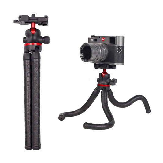 XILETU XBT-2 Flexible Octopus Legs Desktop Tripod with Folded Phone Holder