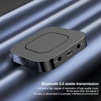 BT-13 2 in 1 Bluetooth 5.0 Audio Transmitter Receiver Lightweight Wireless Adapter for Computers/Laptops/Earphones/Smart Phones/MP3/CD Players