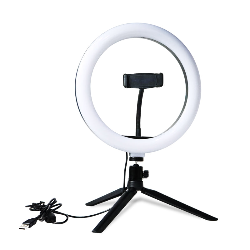 10-inch LED Ring Light Lamp Selfie Camera Phone Studio Tripod Stand