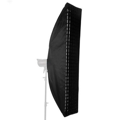 PSCS3A Rectangular Honeycomb Grid Studio Strobe Softbox Diffuser for Studio Strobe 35x160cm