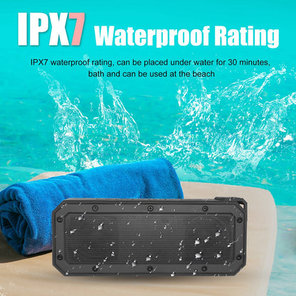 XDOBO X3 Pro Bluetooth Speaker Outdoor IPX7 Waterproof Portable 40W High Power Wireless Speaker Support TF Card