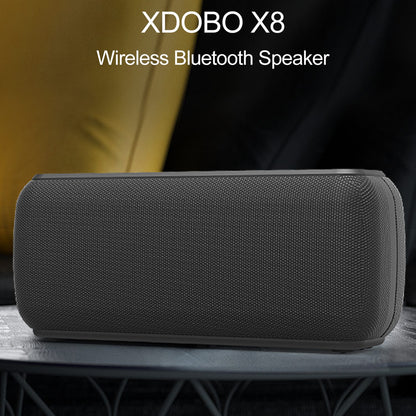 XDOBO X8 60W IPX5 Waterproof Bluetooth 5.0 6600mAh 3D Deep Base Extra Bass TWS Speaker for Parties Home Outdoor