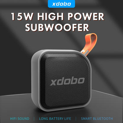 XDOBO Prince 1995 IPX7 Waterproof Subwoofer Portable Mini Bluetooth 5.0 HiFi Super Bass Speaker for Indoor Outdoor